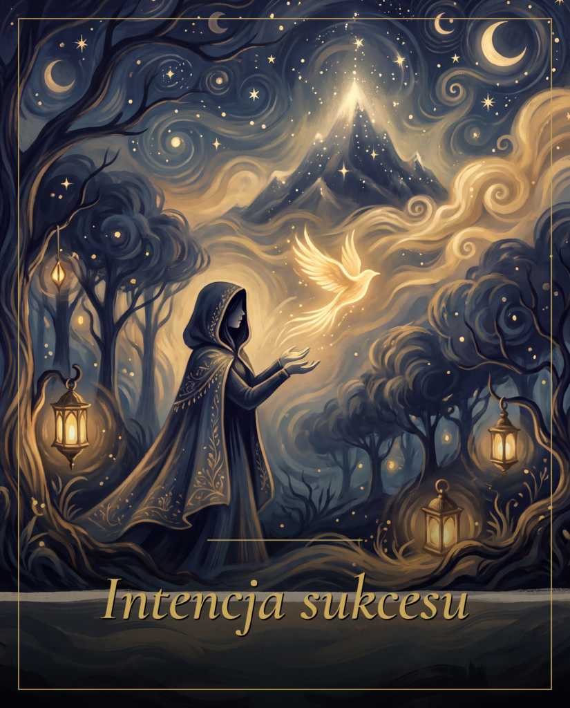 Grafika wróżby: Intencja sukcesu