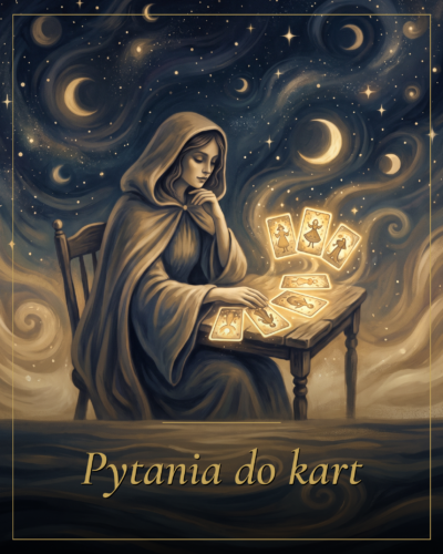 Grafika wróżby: Pytania do kart tarota