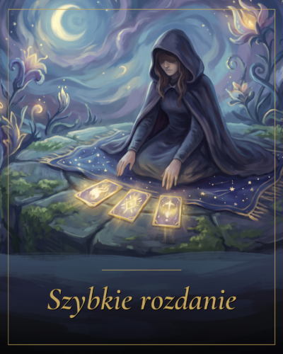 Grafika wróżby: Szybkie rozdanie