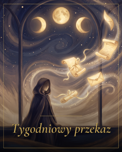 Grafika wróżby: Tygodniowy przekaz od Danuty - kwartał
