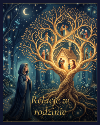 Grafika wróżby: Relacje w rodzinie